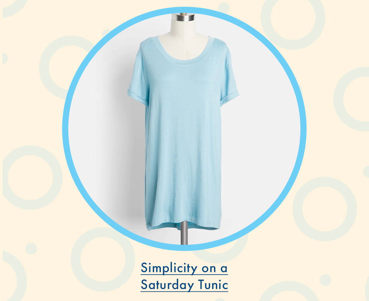 Shop Simplicity on a Saturday Tunic