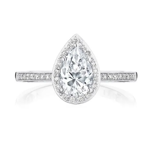 Pear Shape Engagement Ring