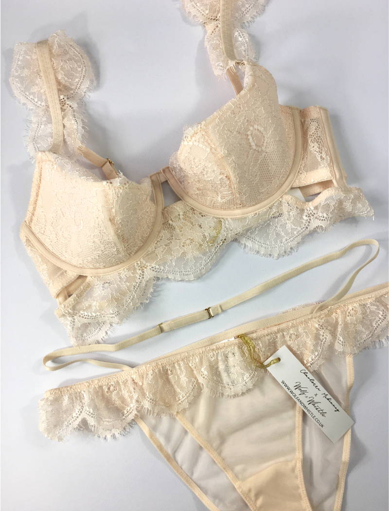 Lace lingerie set from Wolf & Whistle