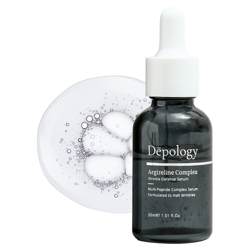 Depology's  multi peptide complex infused with Argireline  