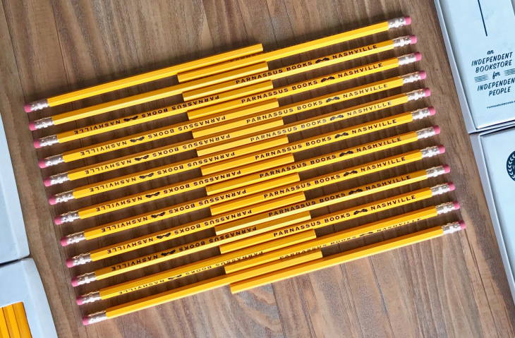 Custom Bookstore Pencil