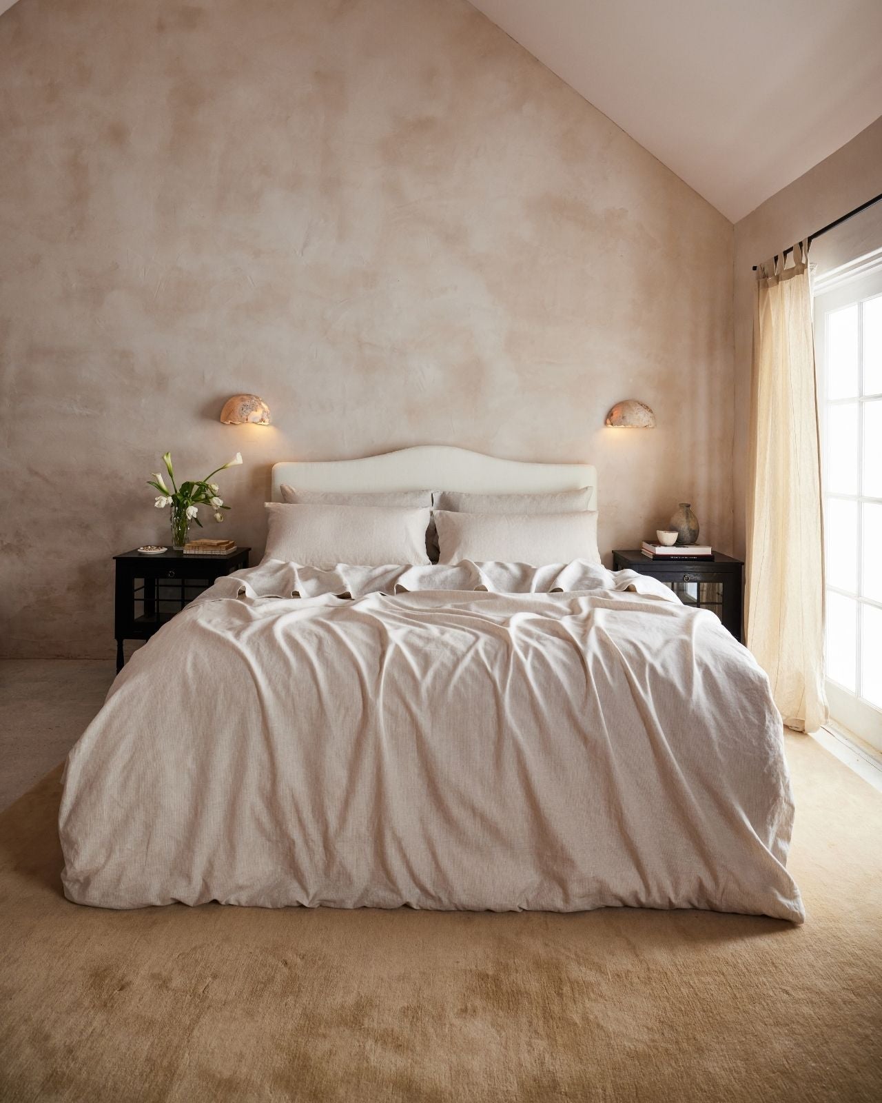 Onyx Stone Half Moon Wall Sconce - Lighting Collective