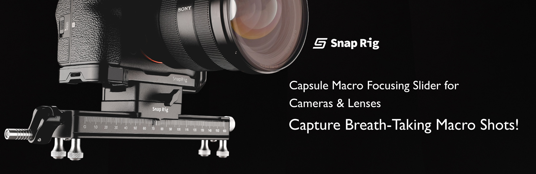 Proaim SnapRig Capsule Macro Focusing Rail for Macro Photography. SL211