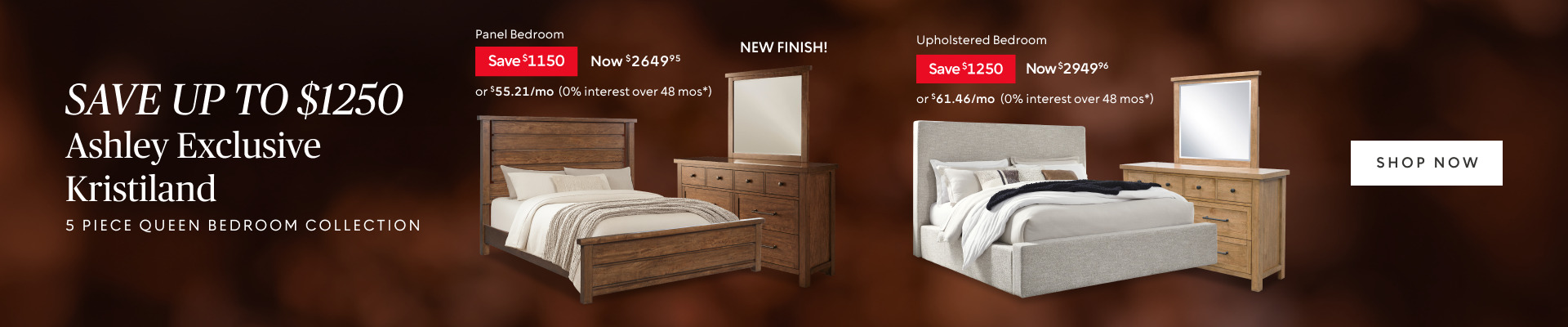 Ashley Exclusive Kristiland Bedroom Collection ​on Sale