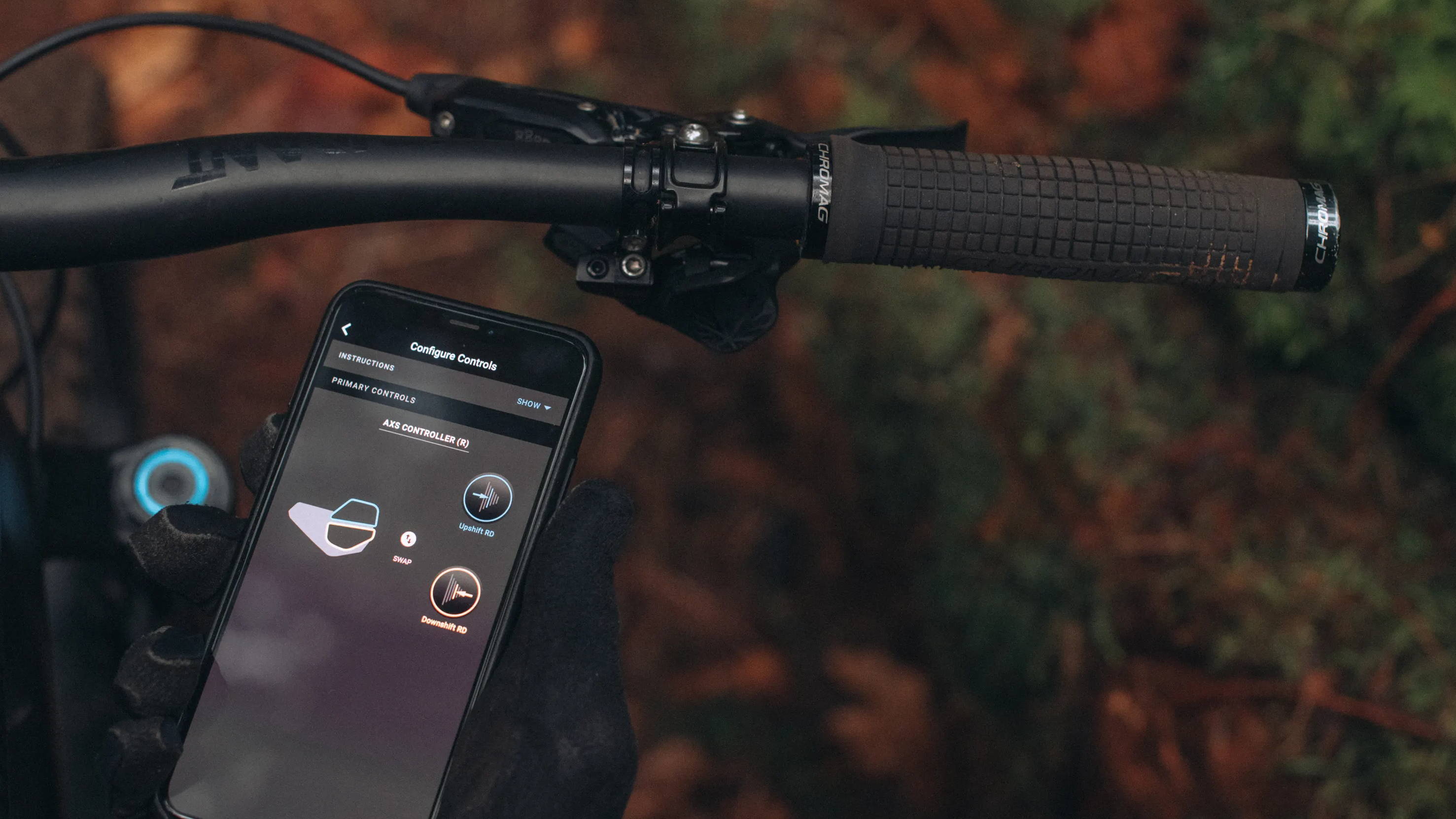 SRAM GX Eagle AXS Controller with app