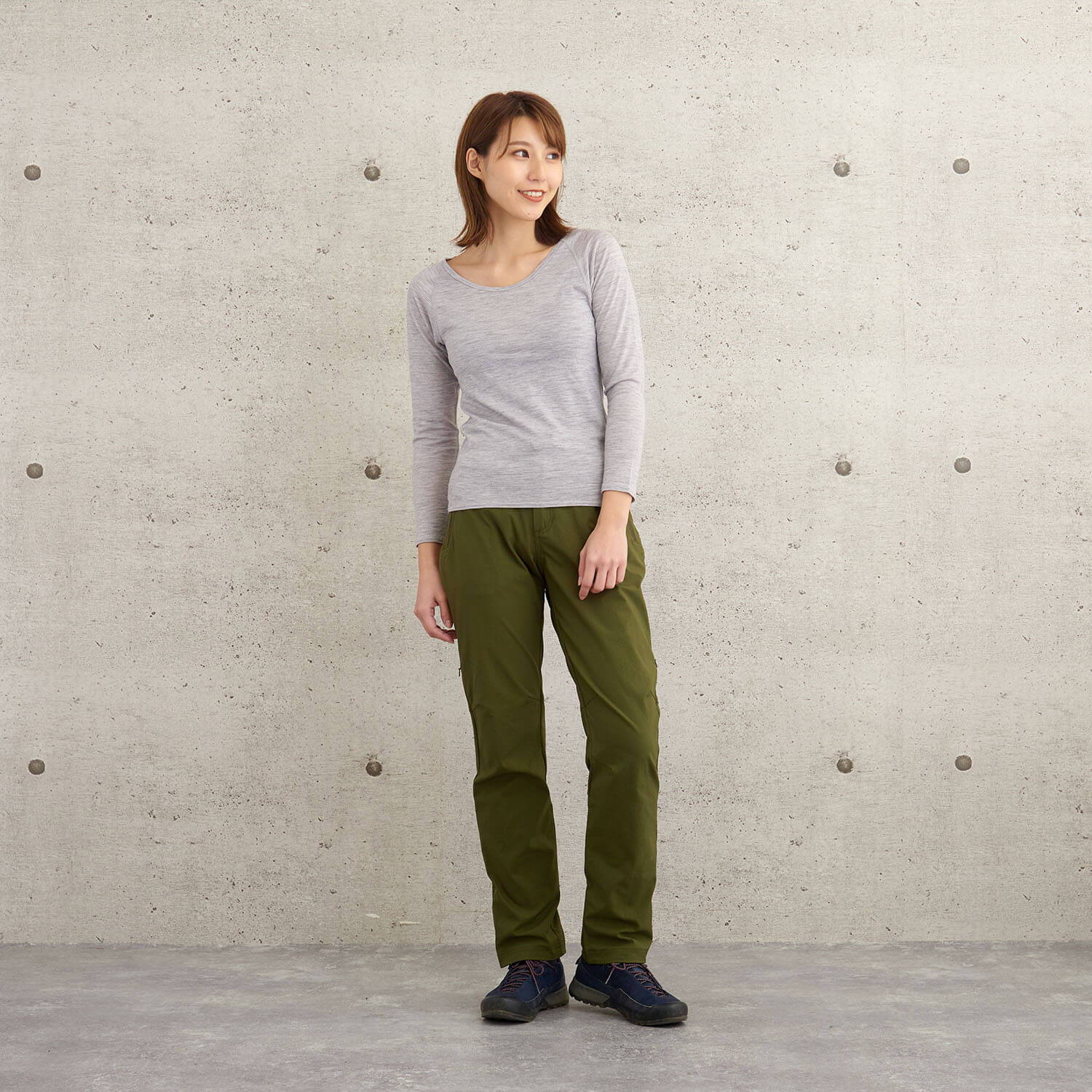 finetrack（ファイントラック ）/YAMAP別注カミノパンツ/カーキ/WOMENS