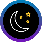 Enhanced Night Vision black logo