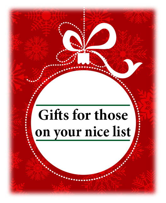 gifts for those on your nice list