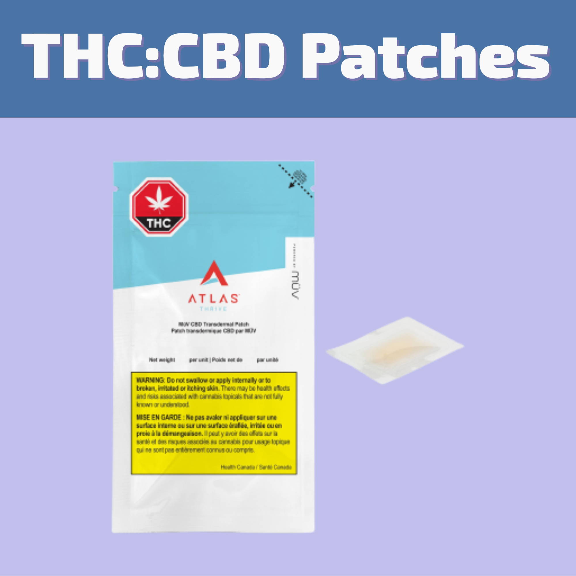 Transdermal Patches | Jupiter Cannabis Winnipeg