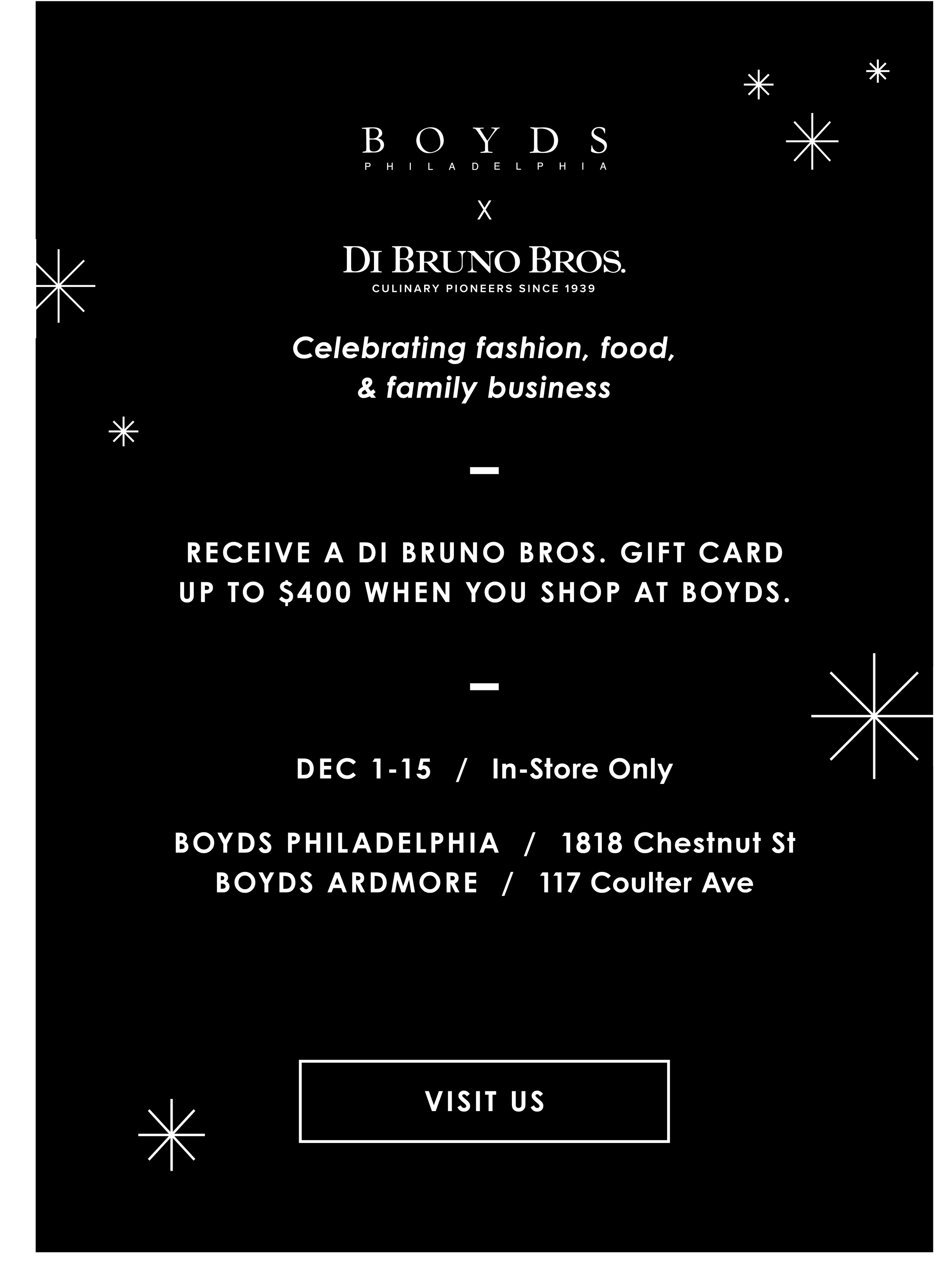 Di Bruno Bros Event