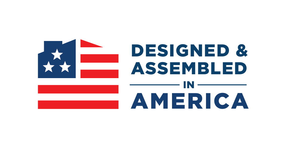 designed and assembled in America.