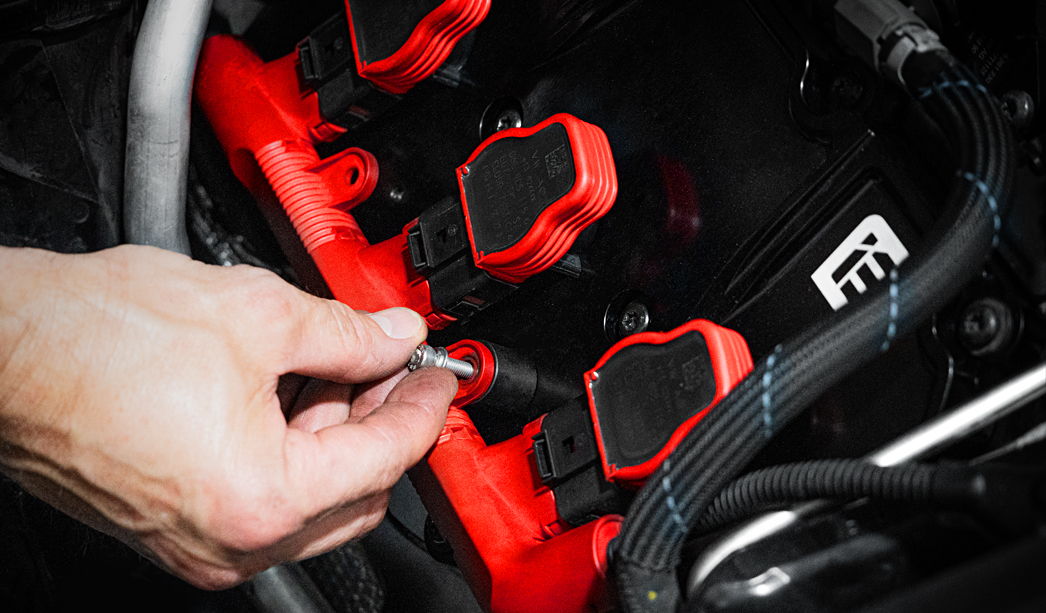 iE Audi B8 S4 S5 SQ5 Aluminum Valve Covers Install