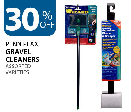 30% off Penn Plax Gravel Cleaners
