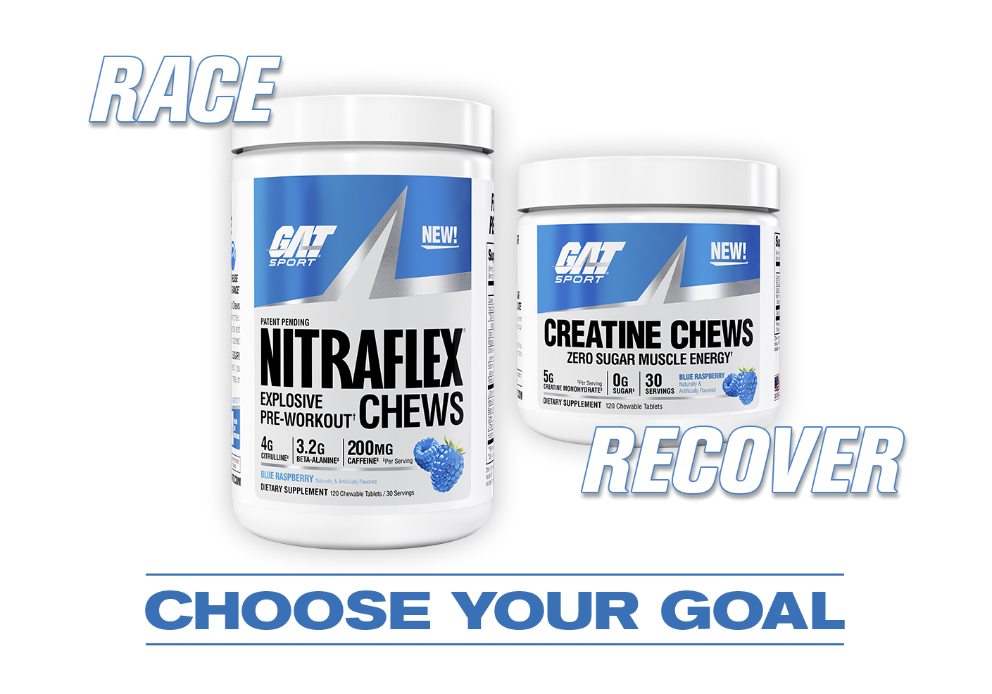 Race/Recover Nitraflex Chews/Creatine Chews
