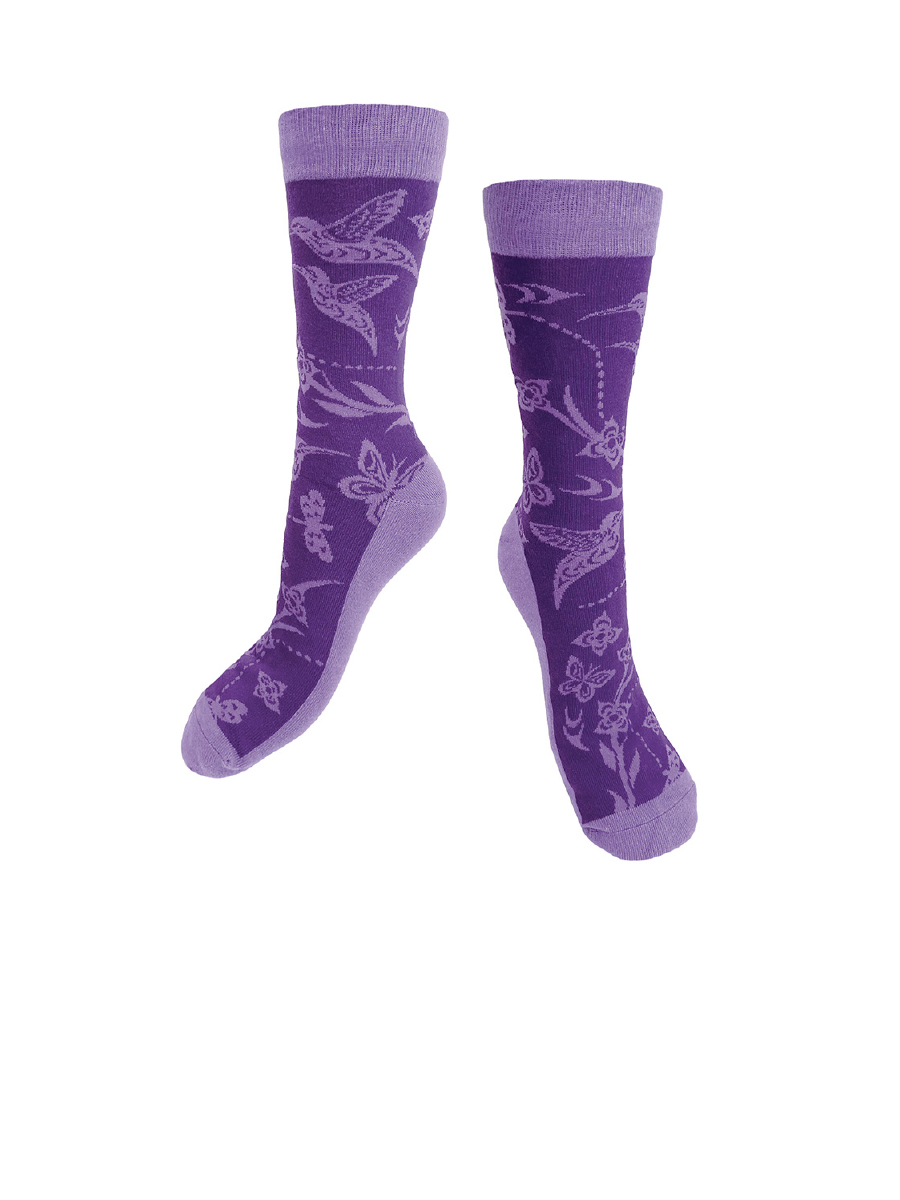 Hummingbirds Art Socks by Gordon White