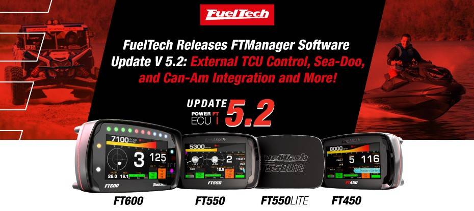FuelTech FTManager Software Update Version 5.2