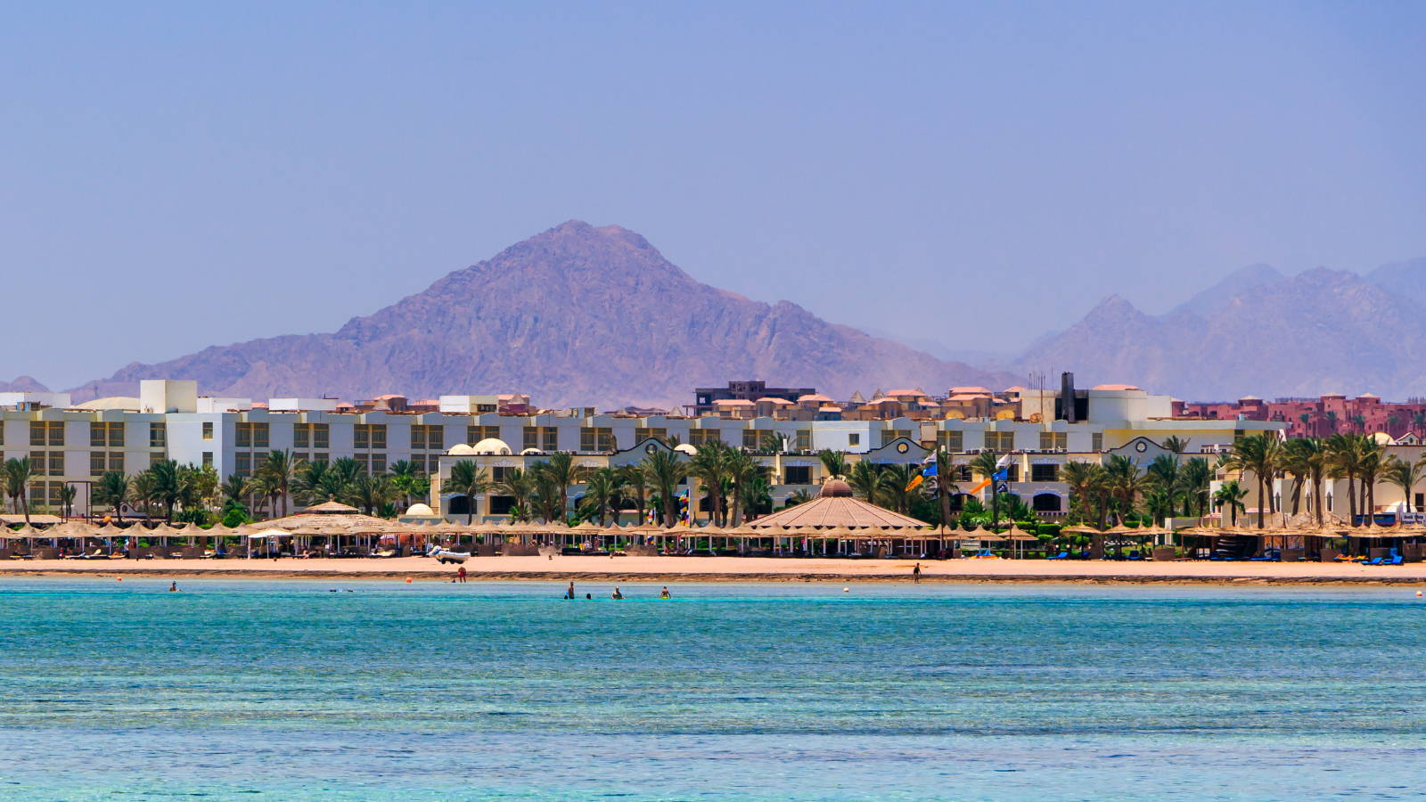 Photo of a resort on a beach in Egypt for COP27 article