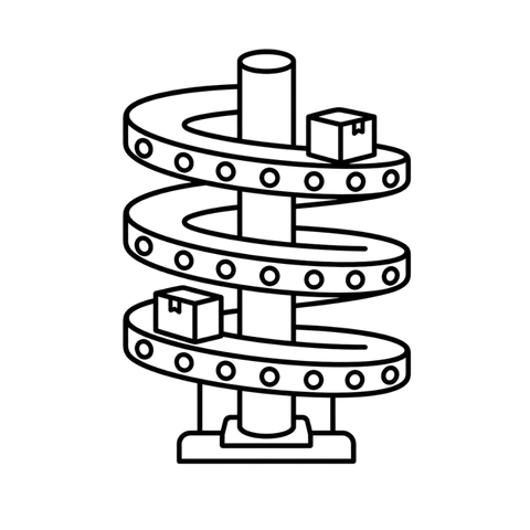 Spiral Conveyor Icon