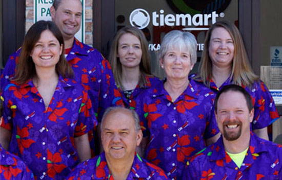 Photo of the TieMart family