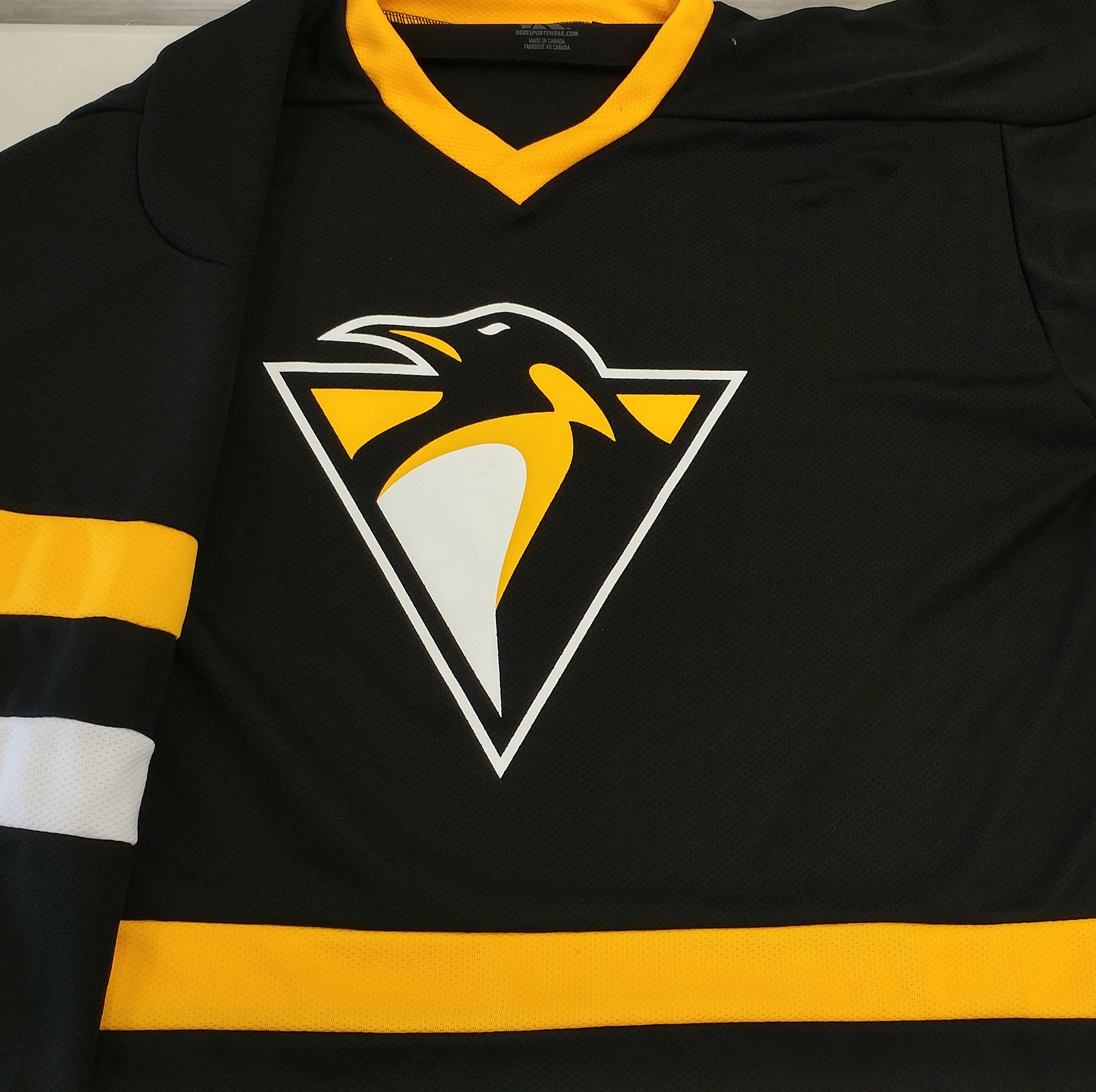 Custom Hockey Jersey Example Penguins Kobe 6200
