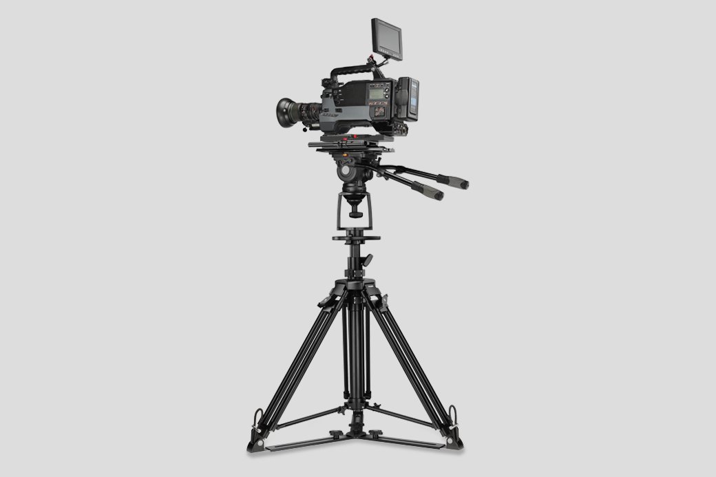 Proaim 5.6ft Air-Controlled Pedestal Stand with 100mm Bowl Camera Mount & Ground Spreader
