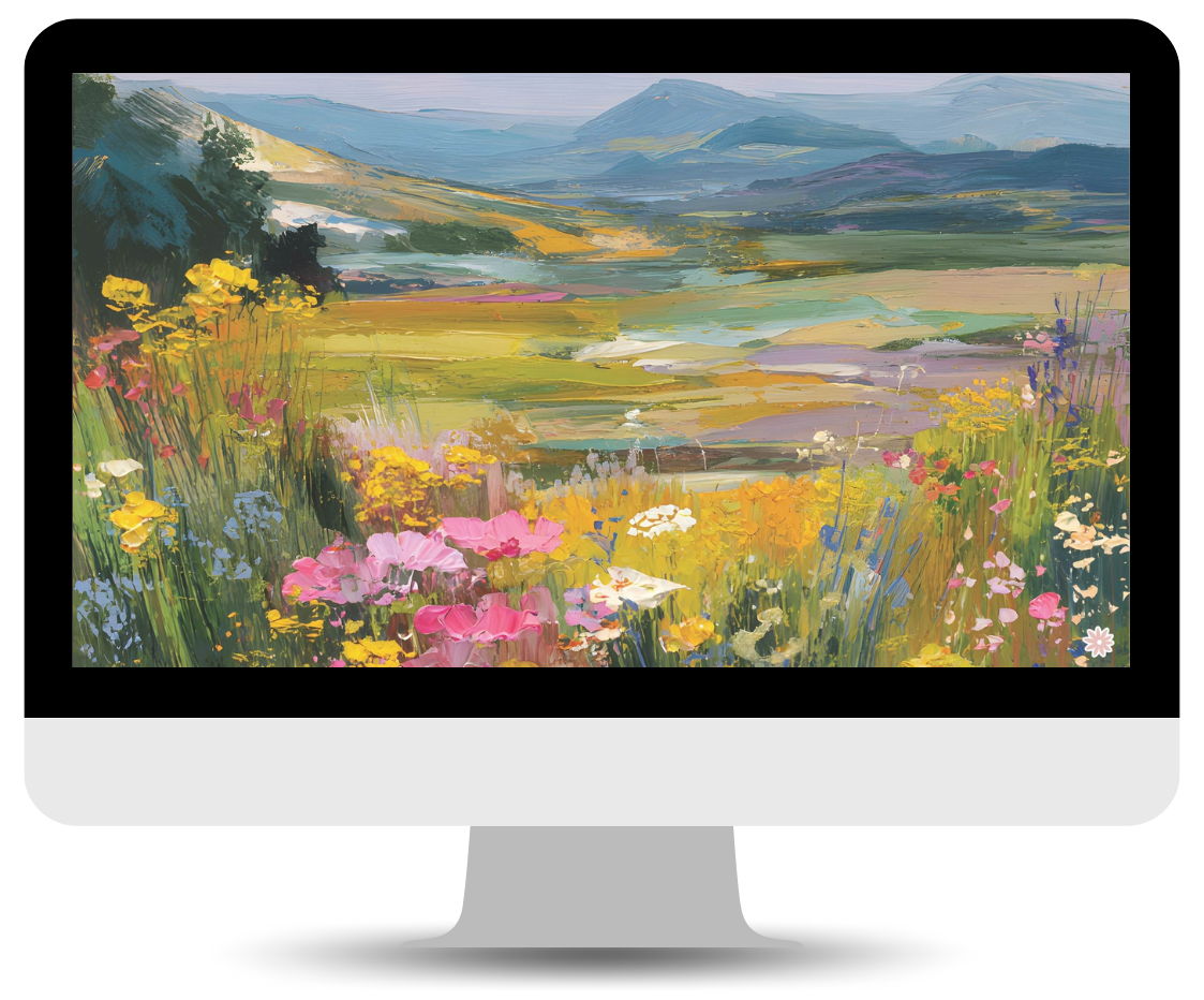 a new day landscape desktop wallpaper