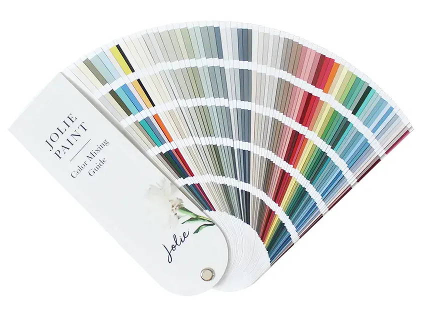 Jolie Color Mixing Guide fan deck