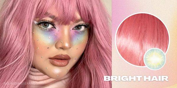 Best Colored Contacts for Bright Pastel Hair