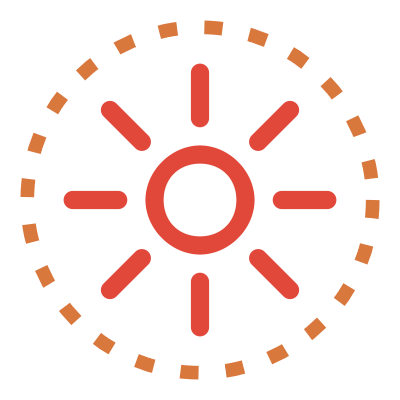 Light Absorption Icon