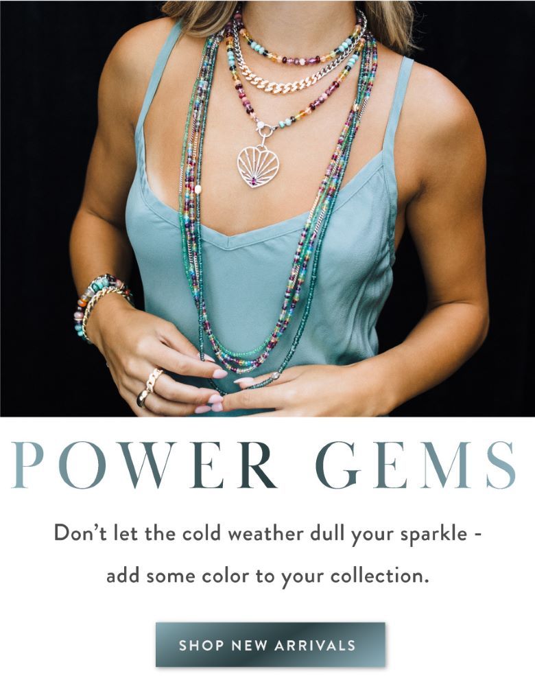 Power Gems - colorful gemstone jewelry to maintain your sparkle.