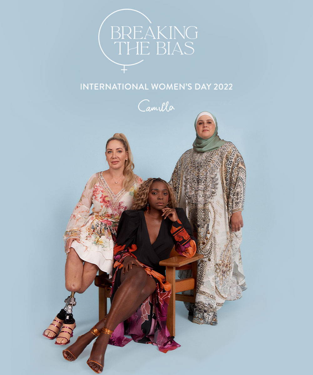 Breaking the Bias | INTERNATIONAL WOMEN'S DAY 2022 | CAMILLA | 3 beautiful women wearing CAMILLA 