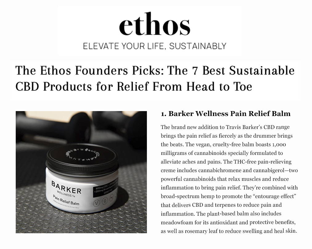 Barker Wellness x Ethos Magazine