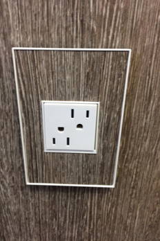 Legrand adorne standard  power outlet example