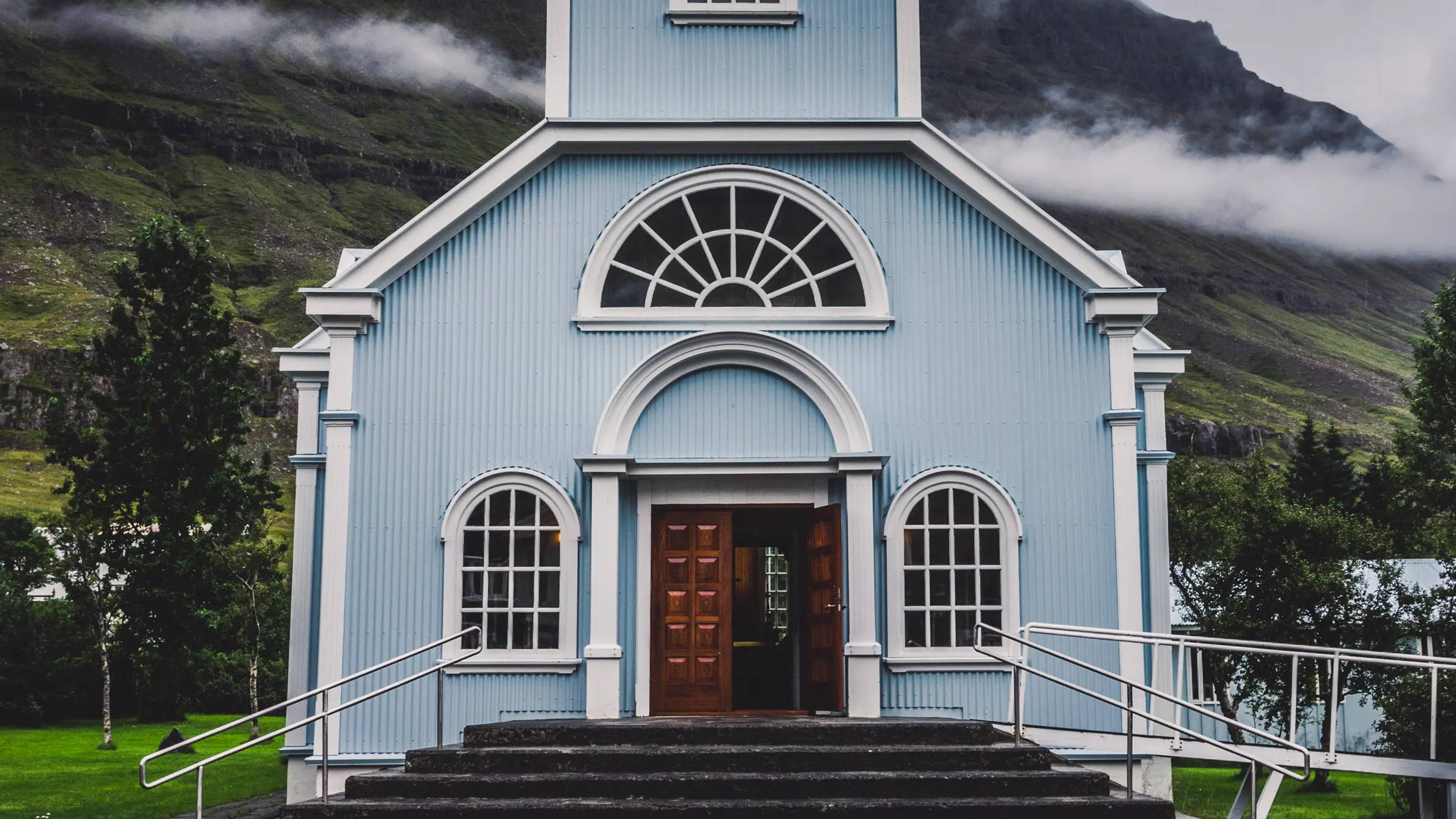 Where do church security cameras go?