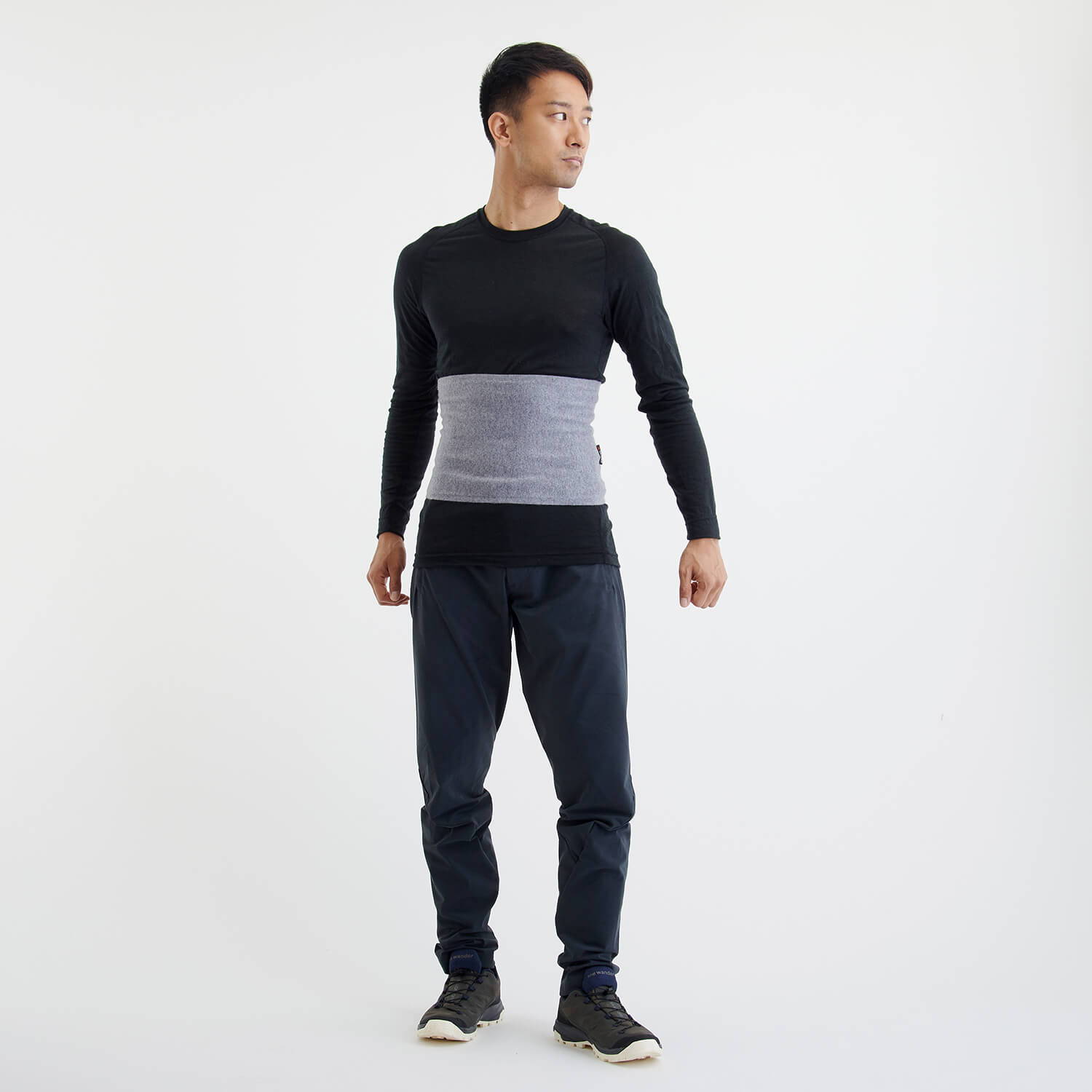 YAMAP（ヤマップ）/オリジナル カシミヤハラマキ/グレー/UNISEX