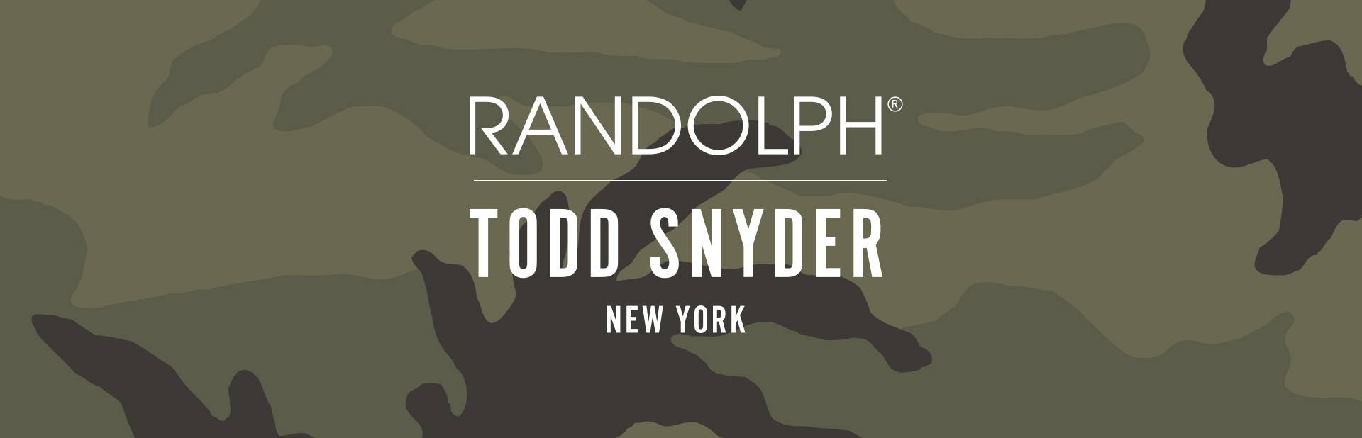 Randolph for Todd Snyder Sunglasses Collaboration