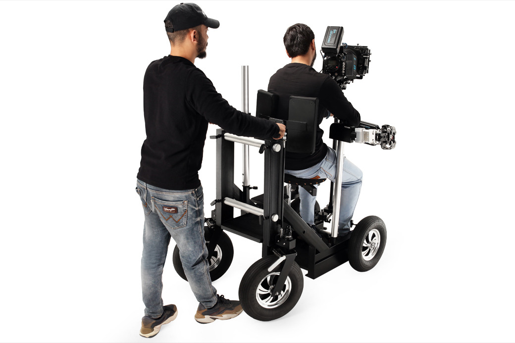 Proaim Gladiator Film-making Action Dolly | Camera Doorway Rickshaw Dolly