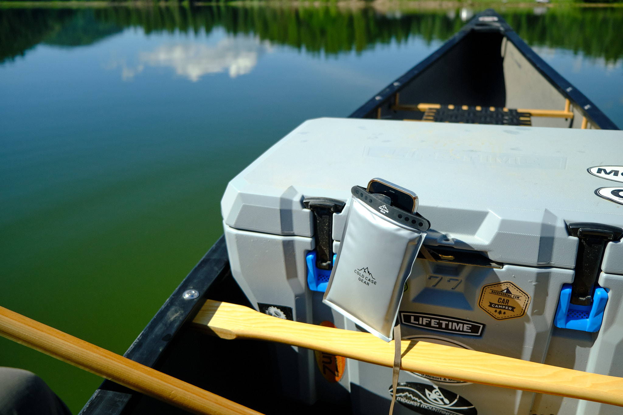 the west slope case is the ultimate floating phone case for time spent on the water 