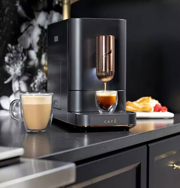 Café AFFETTO Automatic Espresso Machine + Frother Matte Black
