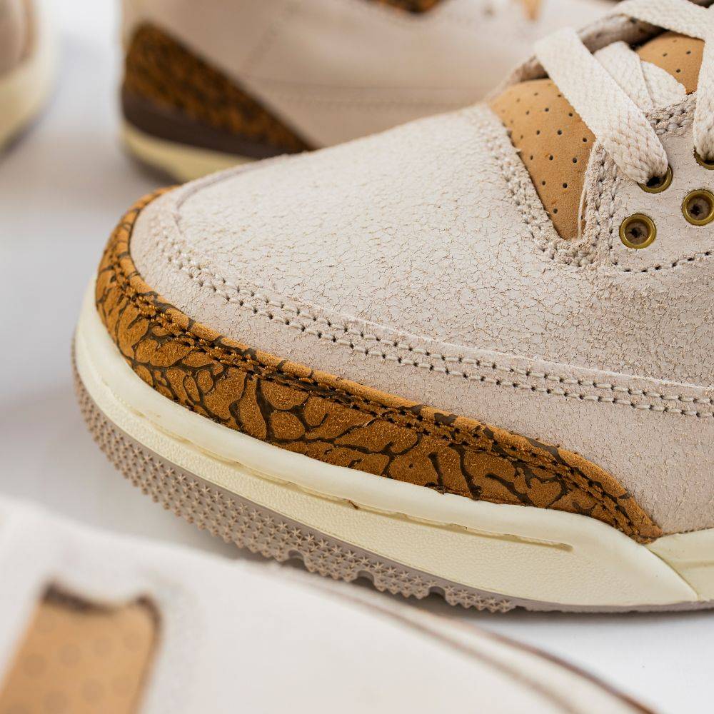 The Air Jordan 3 is back in the saddle in a brand-new Palomino finish