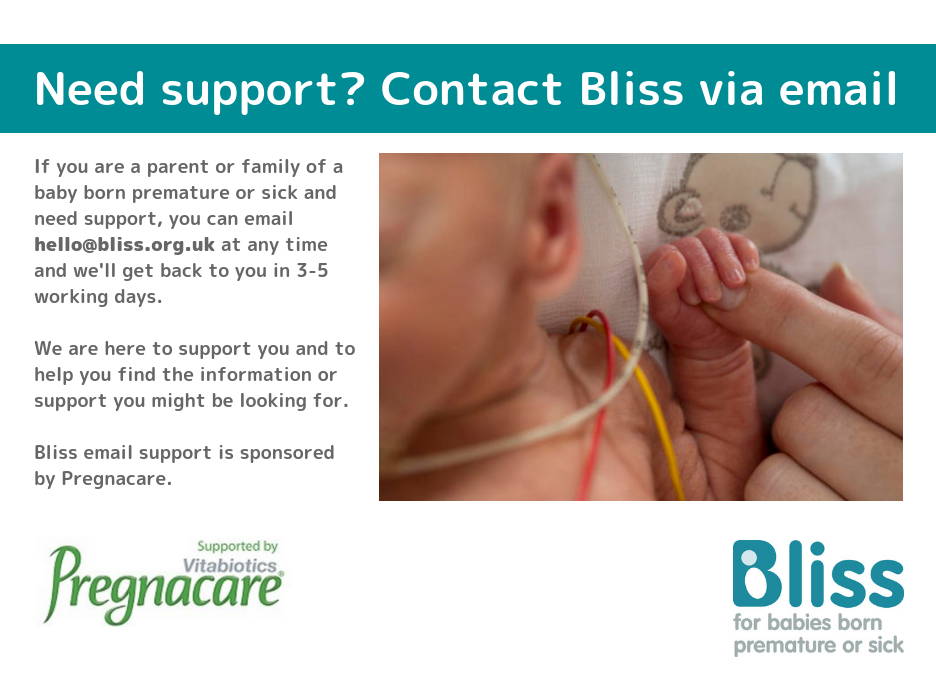 Bliss Charity Contact Support