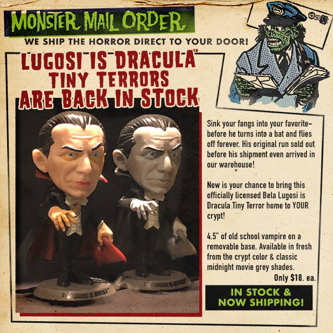 Lugosi is Dracula