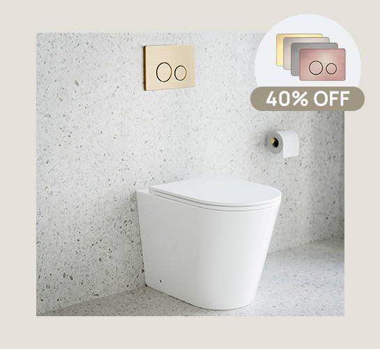 40% OFF NERO TOILET BUTTONS WITH BAO TOILET SUITE