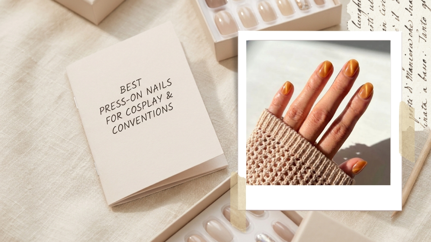 Editorial visual for the section: Best Press-On Nails for Cosplay and Conventions