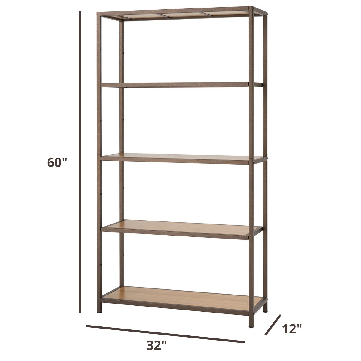 60 inches tall shelving rack