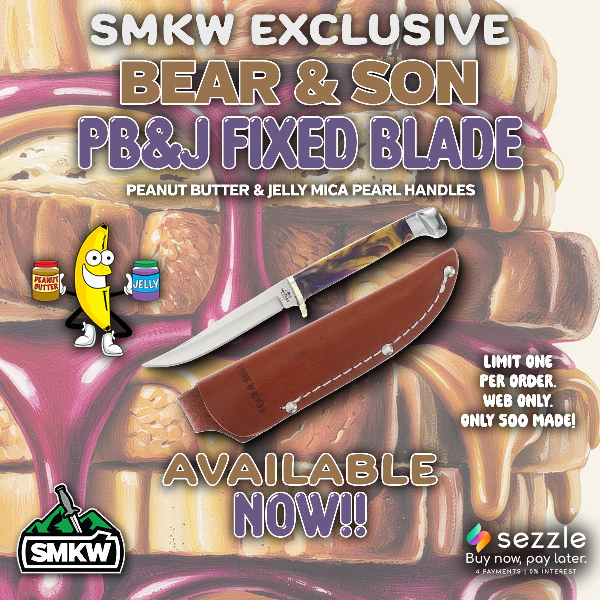 Bear & Son PB & J Fixed Blade