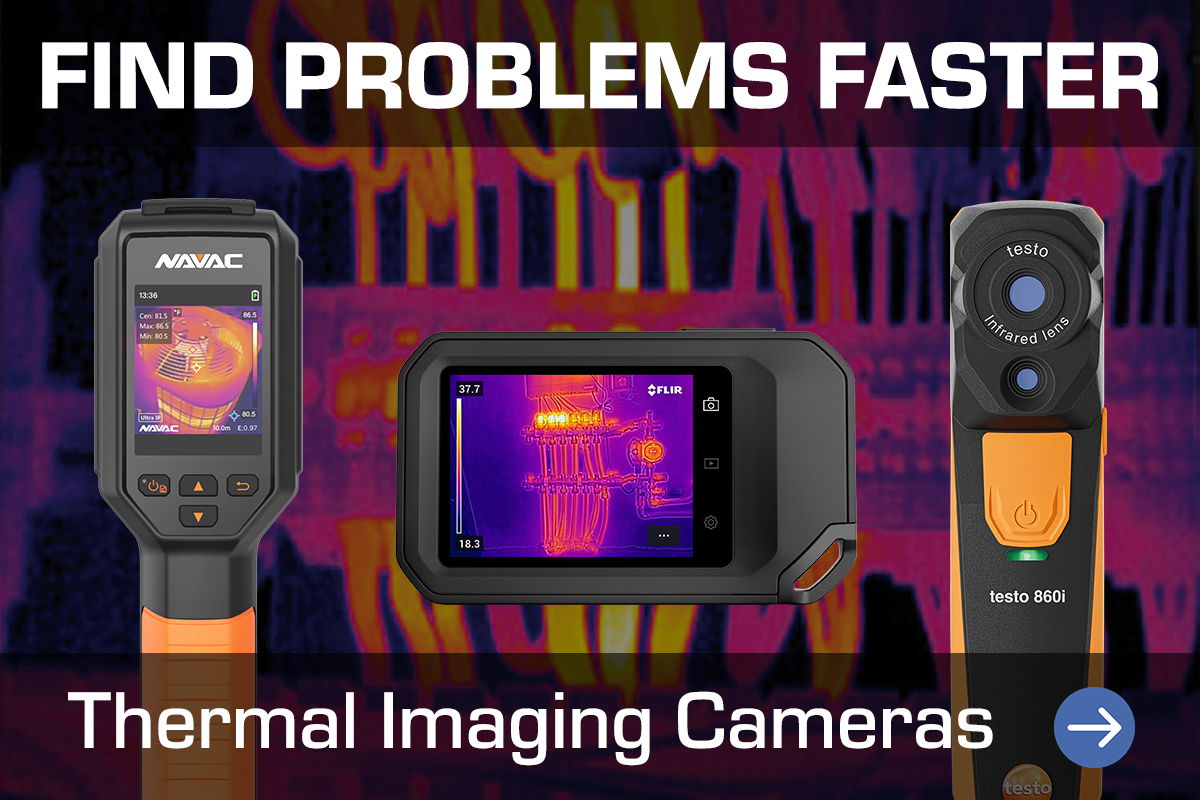 Thermal imaging cameras – find problems faster.