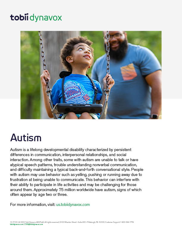 Autism brochure