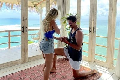 Uluwatu, Bali engagement proposal
