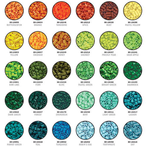 Perler Color Guide